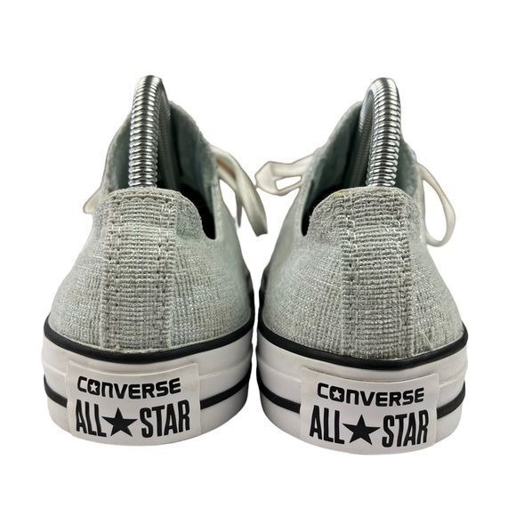 Converse All Star Knit Ox Sage Metallic Streetwear Retro Y2K Sneakers Women 8 - Picture 8 of 10